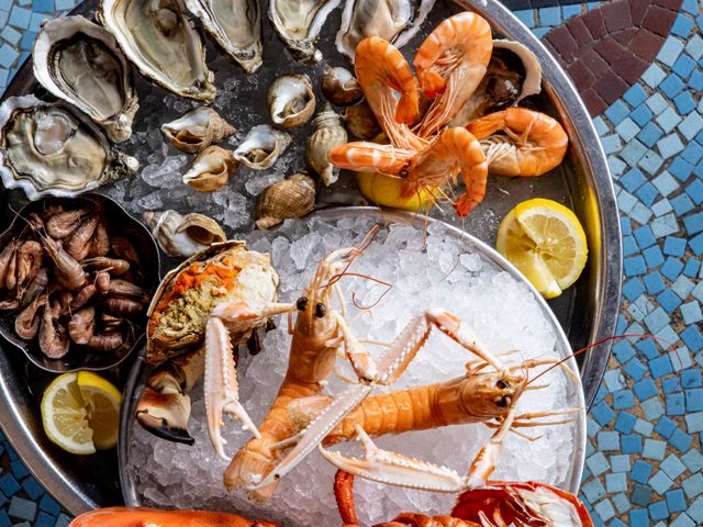 Brasserie Vaudeville Plateau de fruits de mer