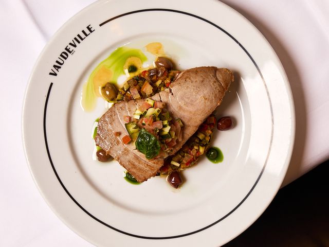 Brasserie Vaudeville Thon mi-cuit